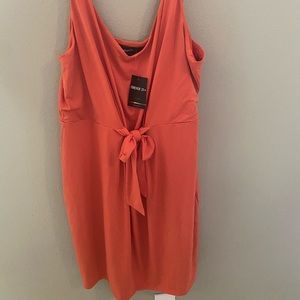 Coral/Orange Mini Dress NWT